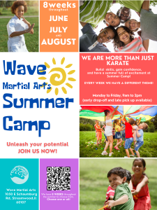 Wave Martial Arts Summer Camp!